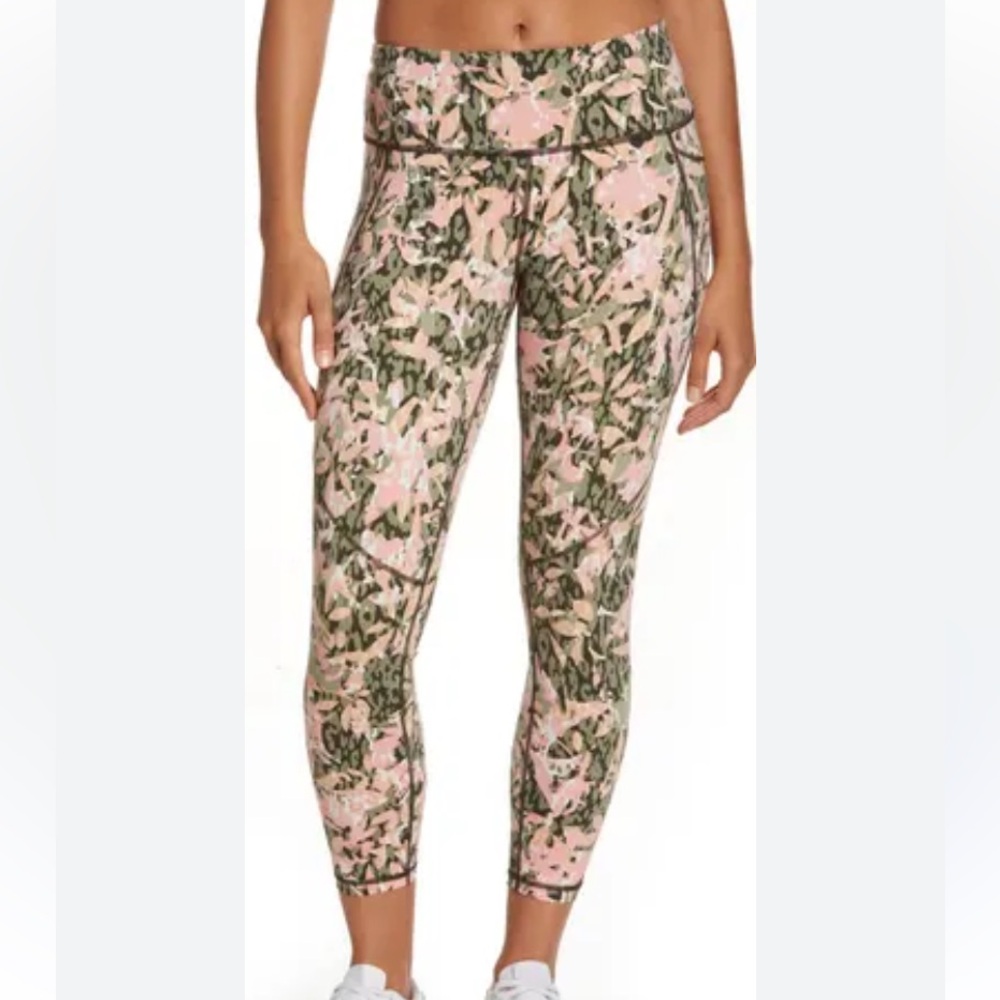 Sweaty Betty Power Pocket Floral Workout Leggings Size M